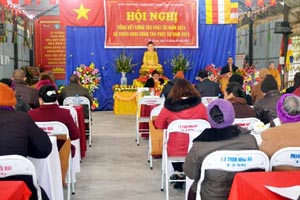  Ha Giang province: Provincial VBS holds year-end conference on Buddhist affairs